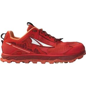 Altar Lone Peak 4.5 Poppy Red women’s trail running shoes - VGUC - ALOA4QTX603